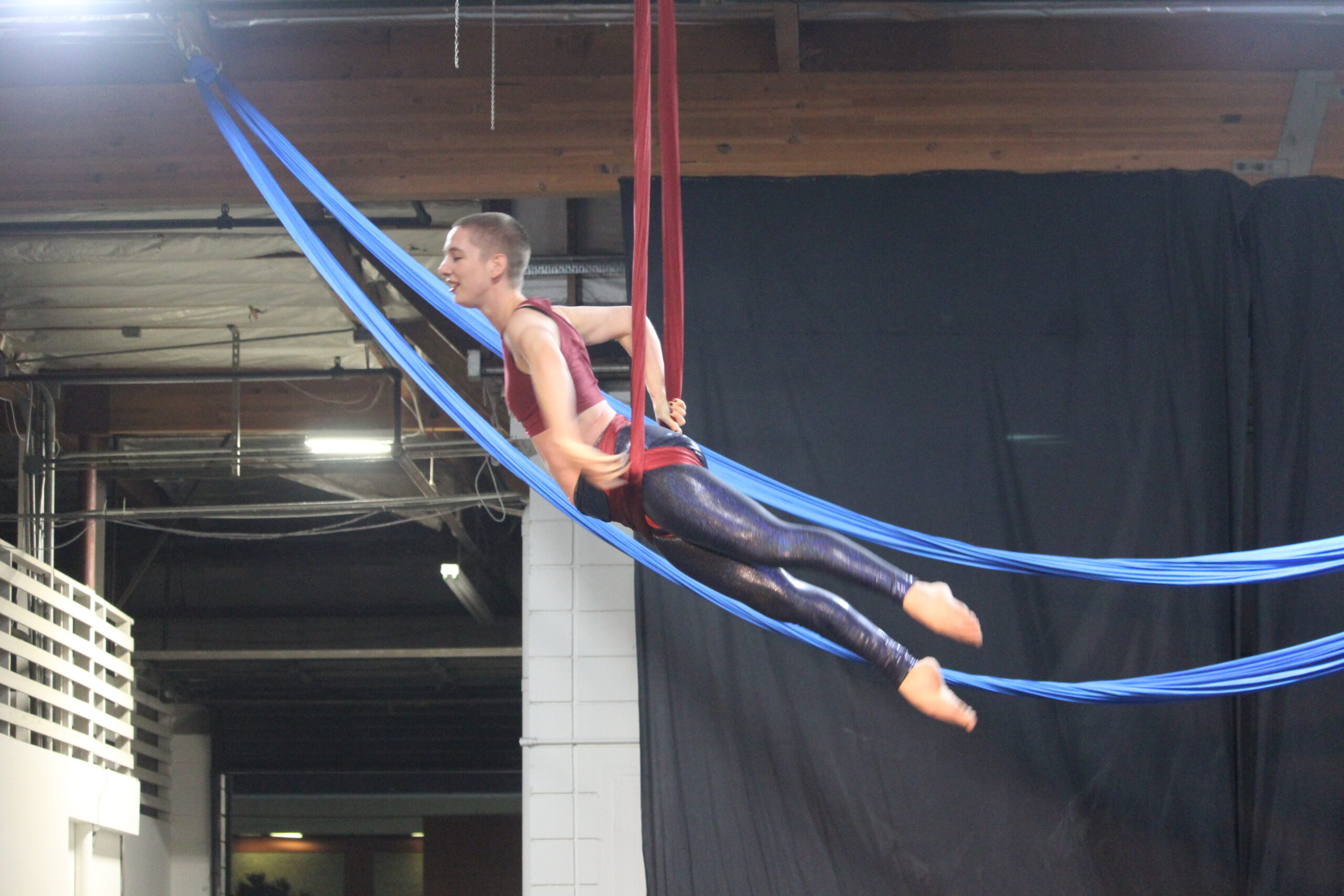 Book now for Aerial Fitness 4:30pm Thursdays with Claire!